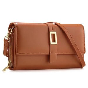 Leather Clutch & Handbag