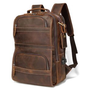 Leather Bagpack